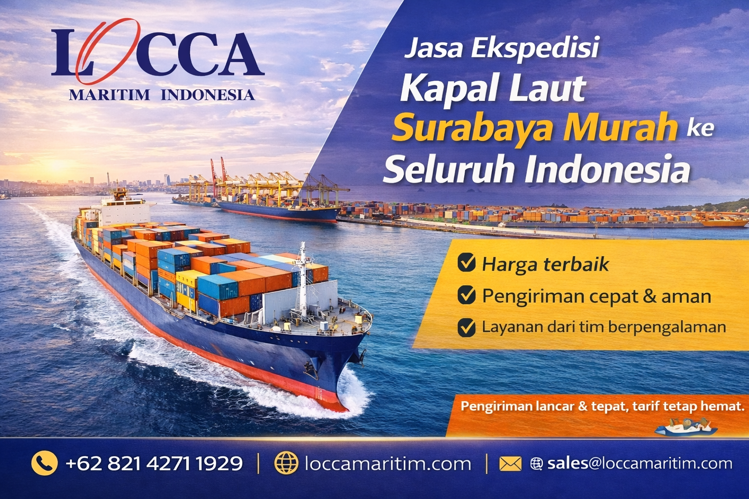 Jasa Pengiriman Kontainer Surabaya: Panduan Lengkap Pengiriman 20ft & 40ft